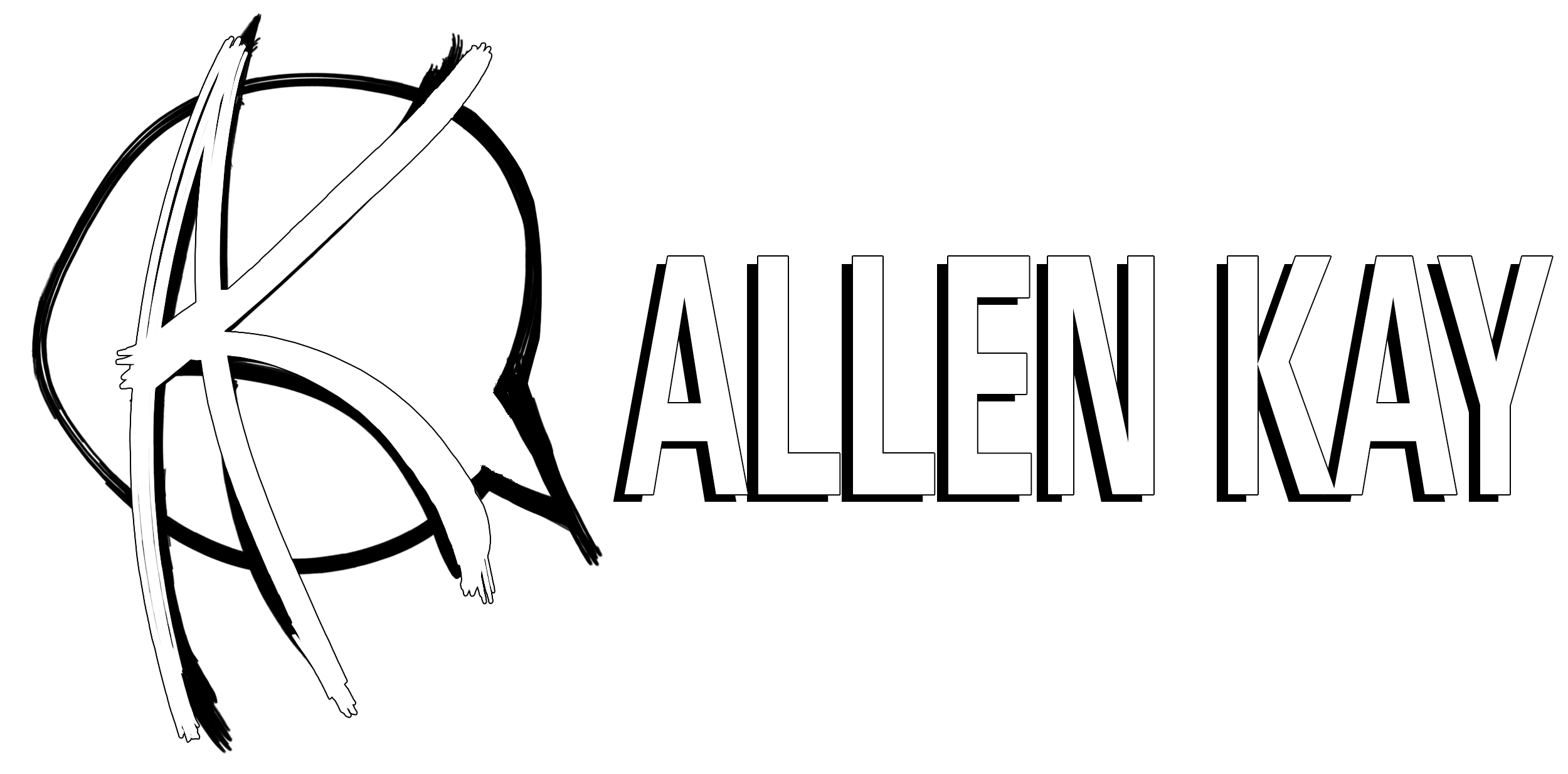 text logo that reads allen kay